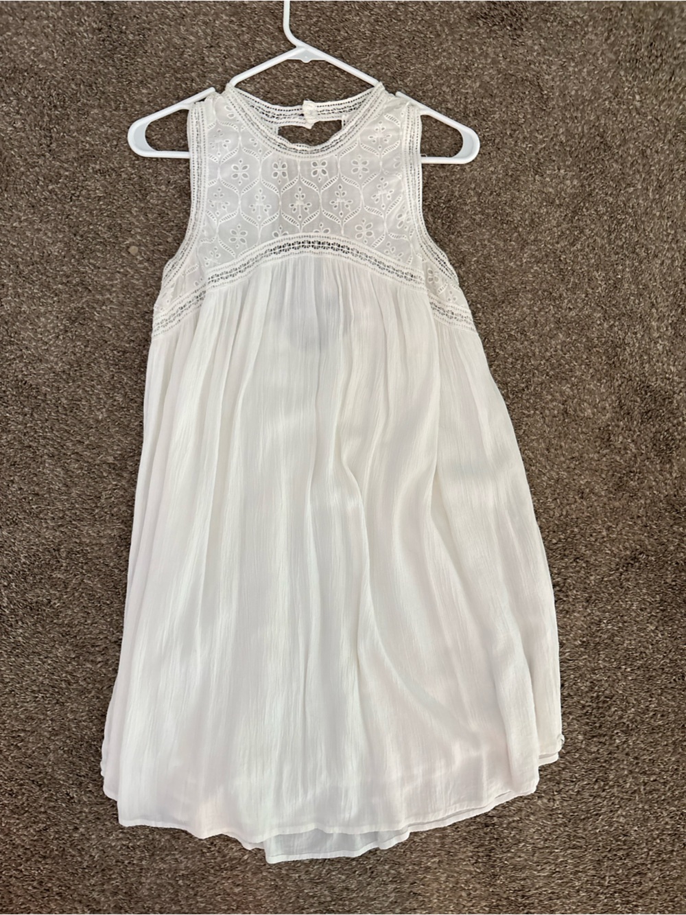 White Volcom dress